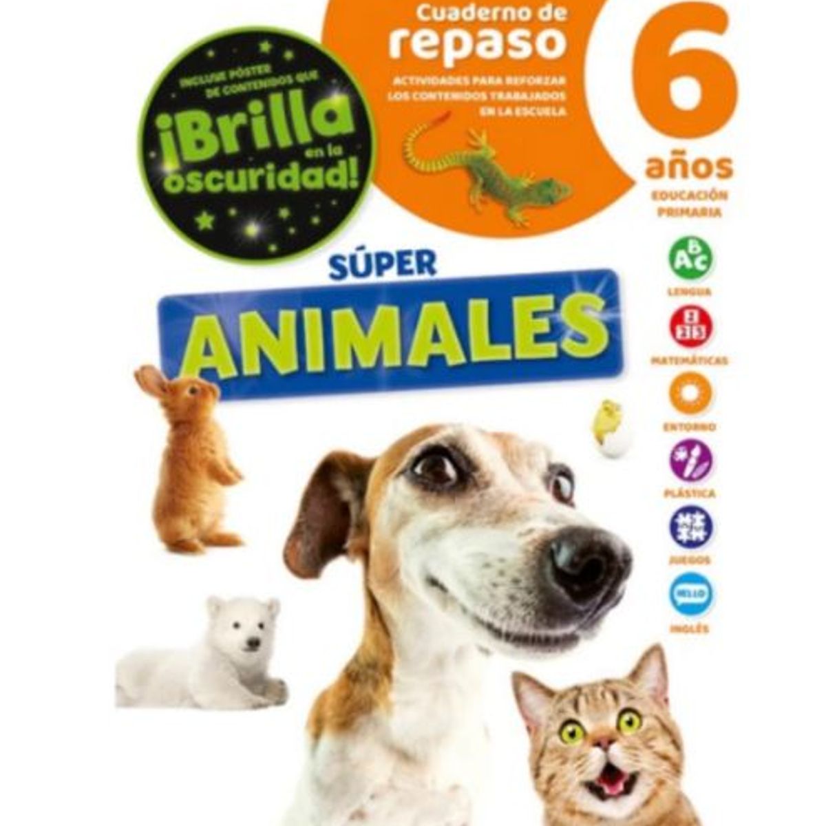 GENERICO - Libro Infantil Cuaderno de Repaso - 6 años