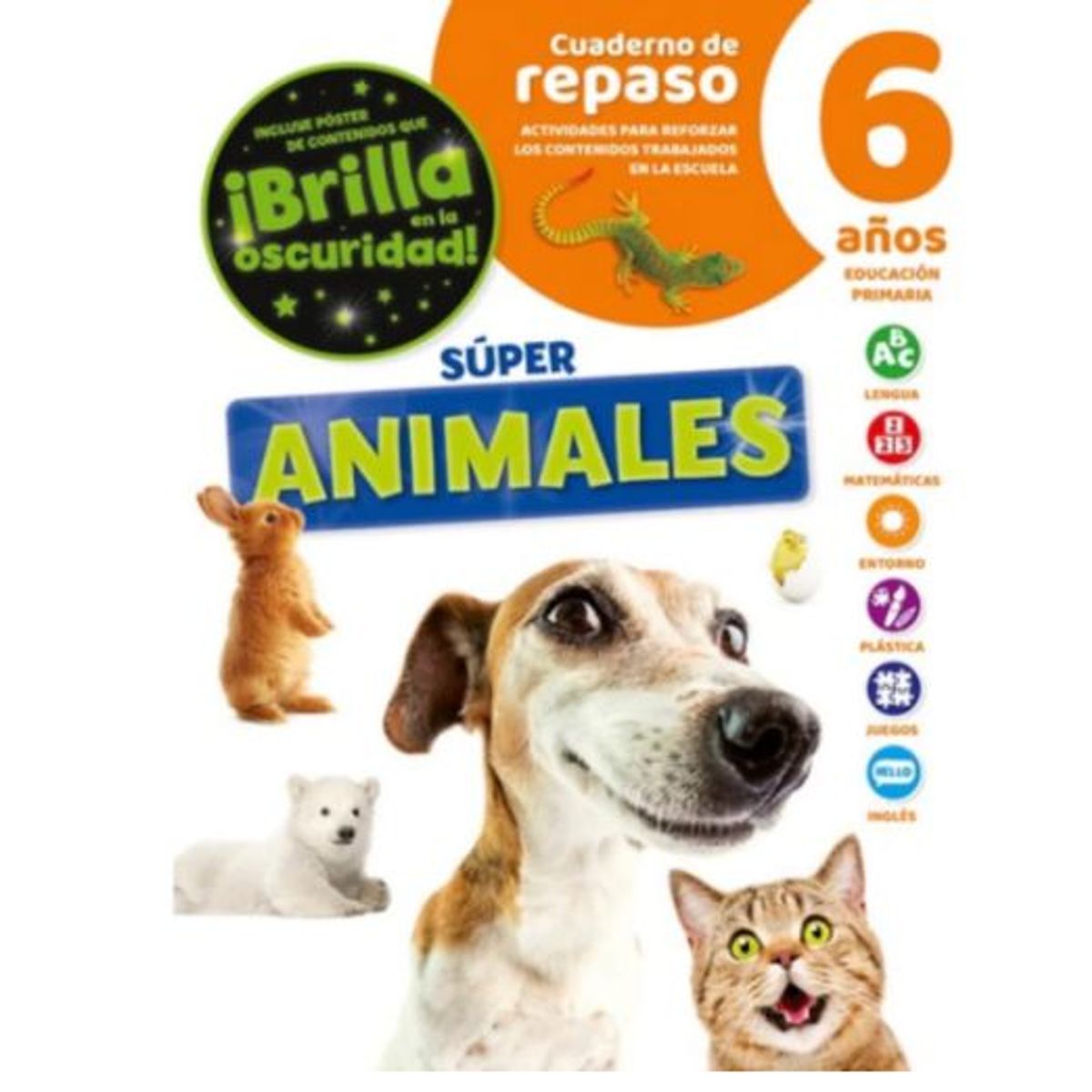 GENERICO - Libro Infantil Cuaderno de Repaso - 6 años