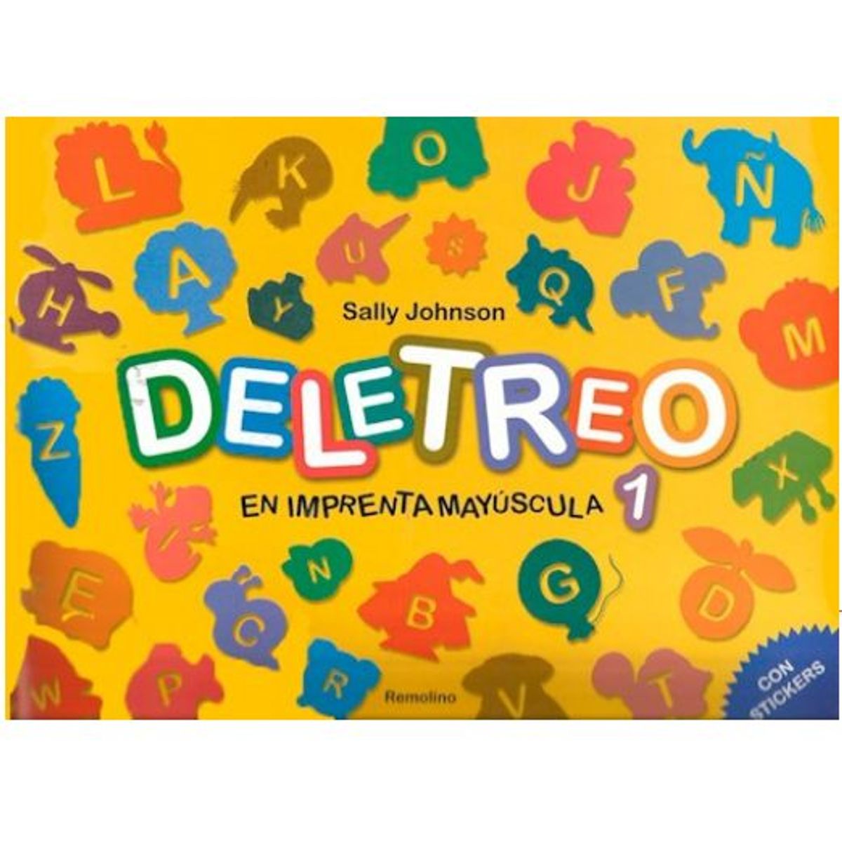 GENERICO - Libro Infantil DELETREO 1 EN IMPRENTA MAYUSCULA