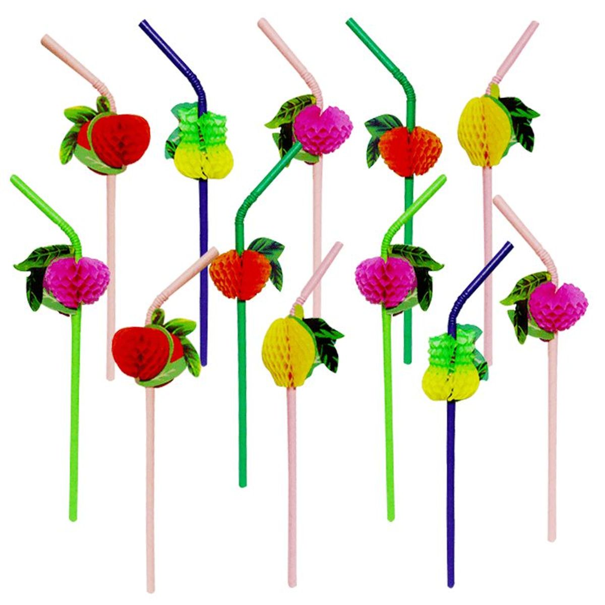 GENERICO - Sorbetes Forma Frutas ( 50 Unds) descartable