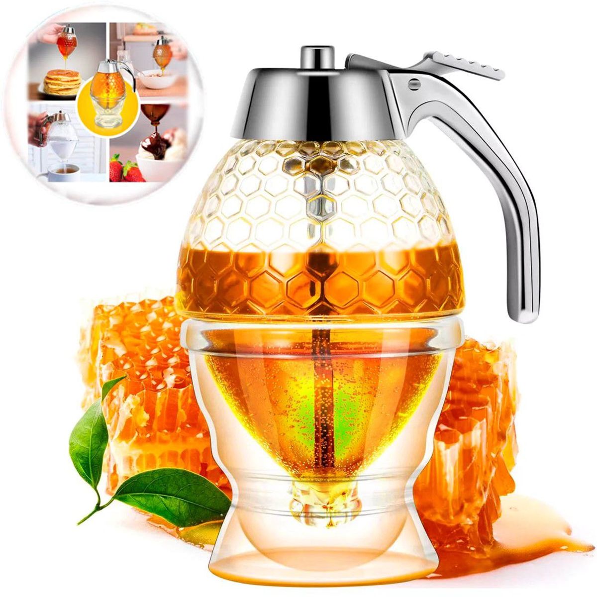 GENERICO - Tarro de miel para apretar