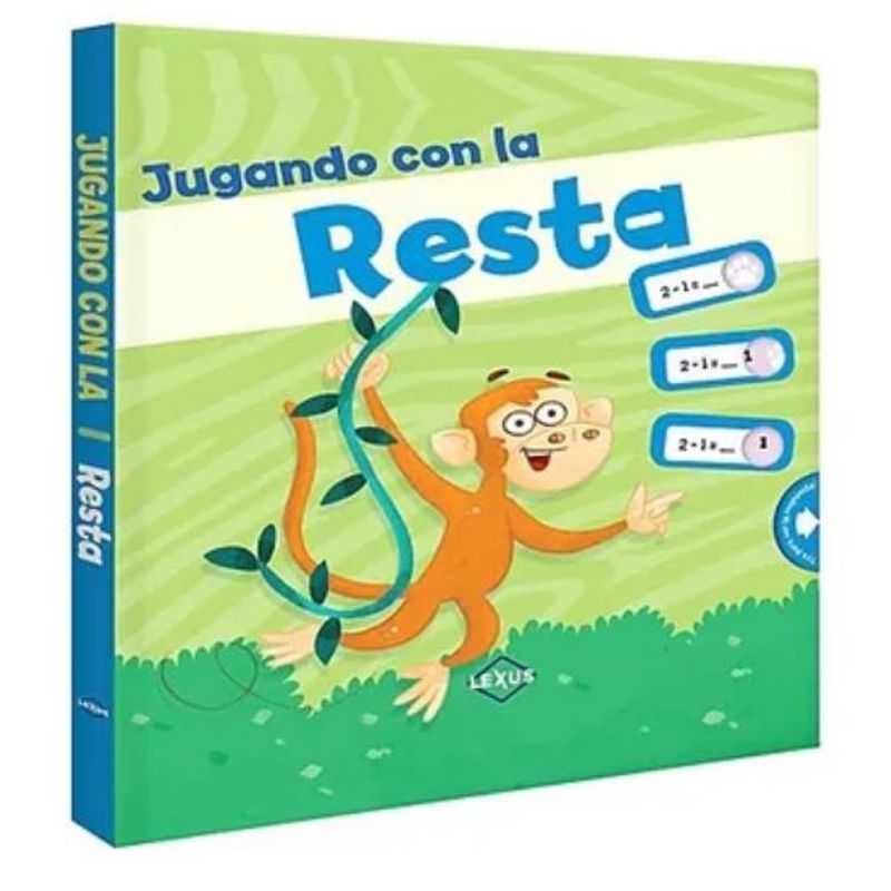 GENERICO - Libro Infantil Jugando con la Resta