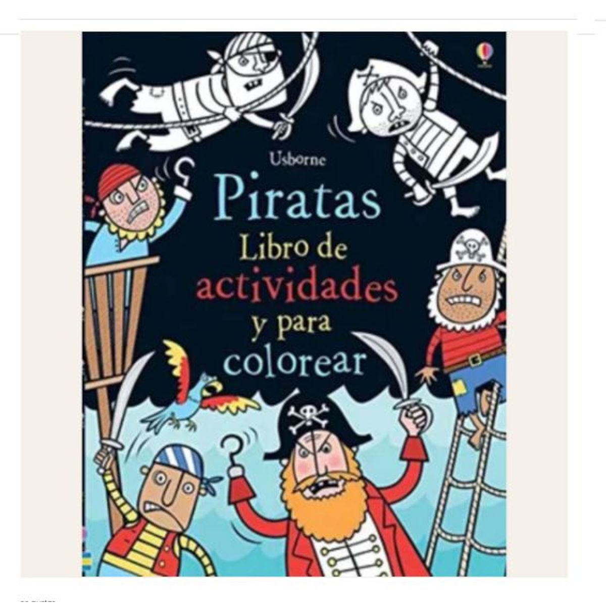 GENERICO - Libro Infantil Piratas Libro de actividades y para colorear