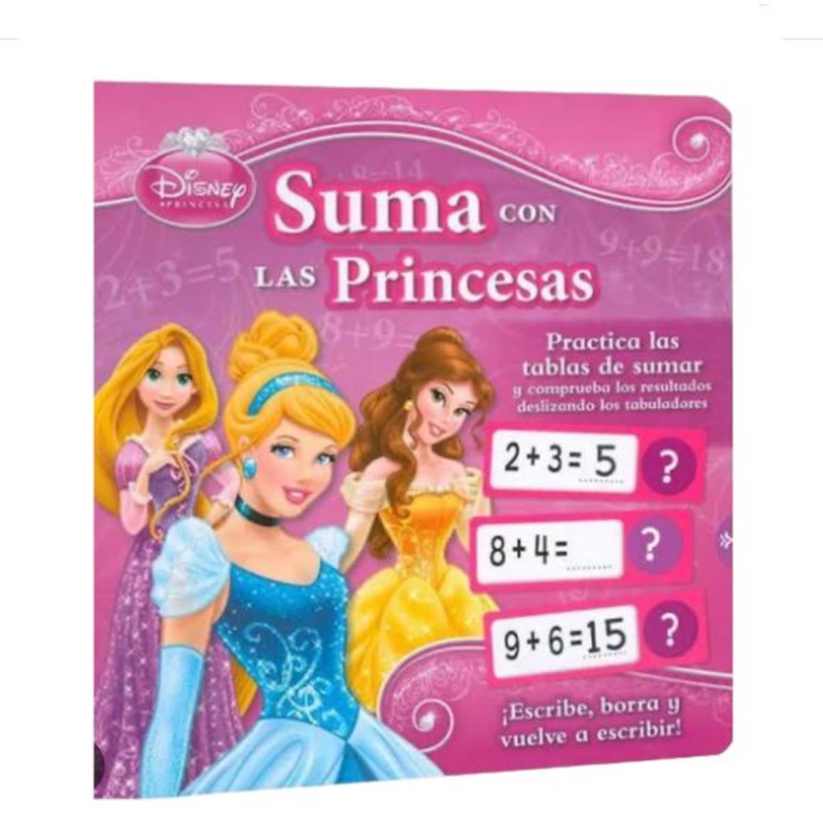GENERICO - Libro Infantil Suma con las Princesas