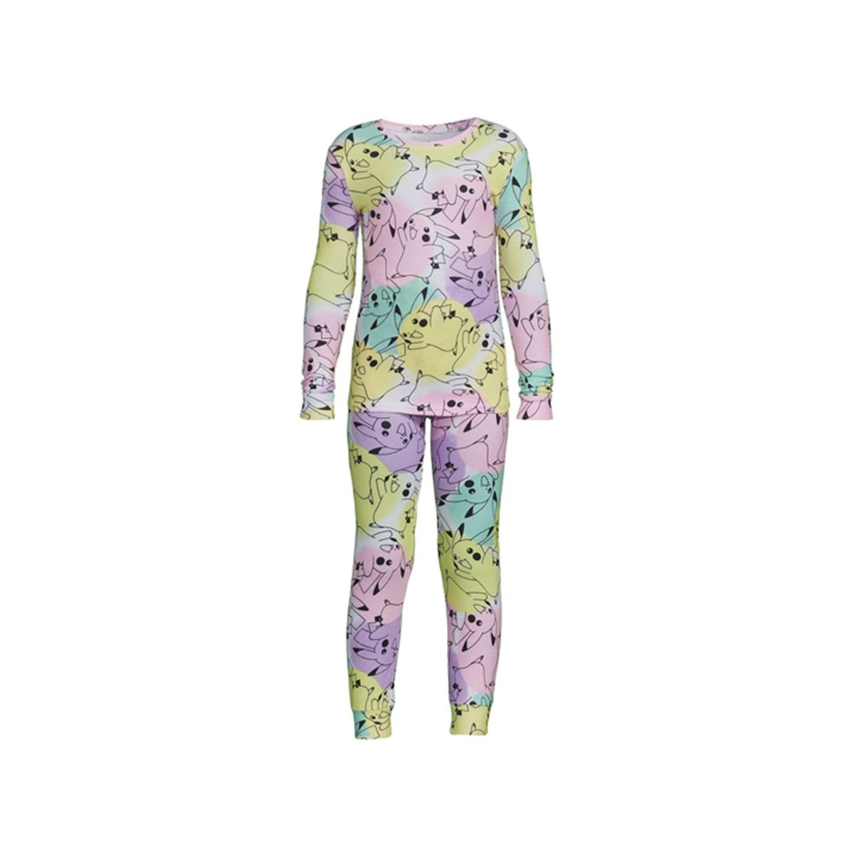 POKEMON - POKEMON CONJUNTO PIJAMA FIT TALLA 10