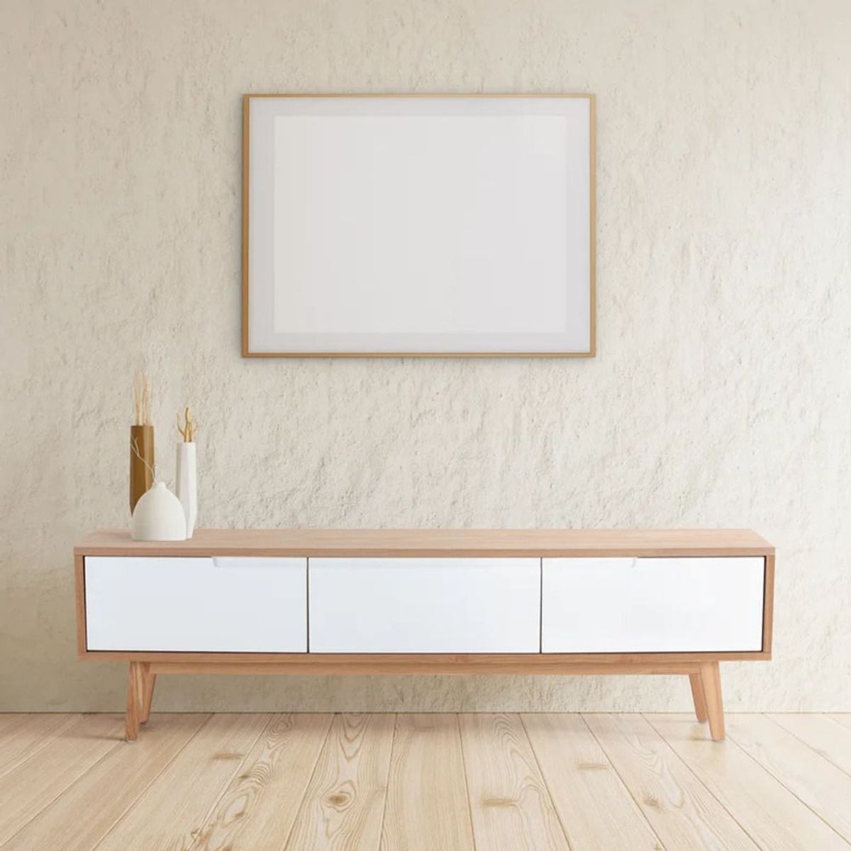 TU MESITA - Mesa de Tv Contemporánea Milón Duna 150cm TU MESITA