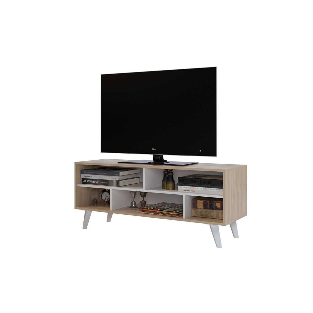TU MESITA - Mesa de TV Vintage Pirata 120 x 50 x 40cm TU MESITA