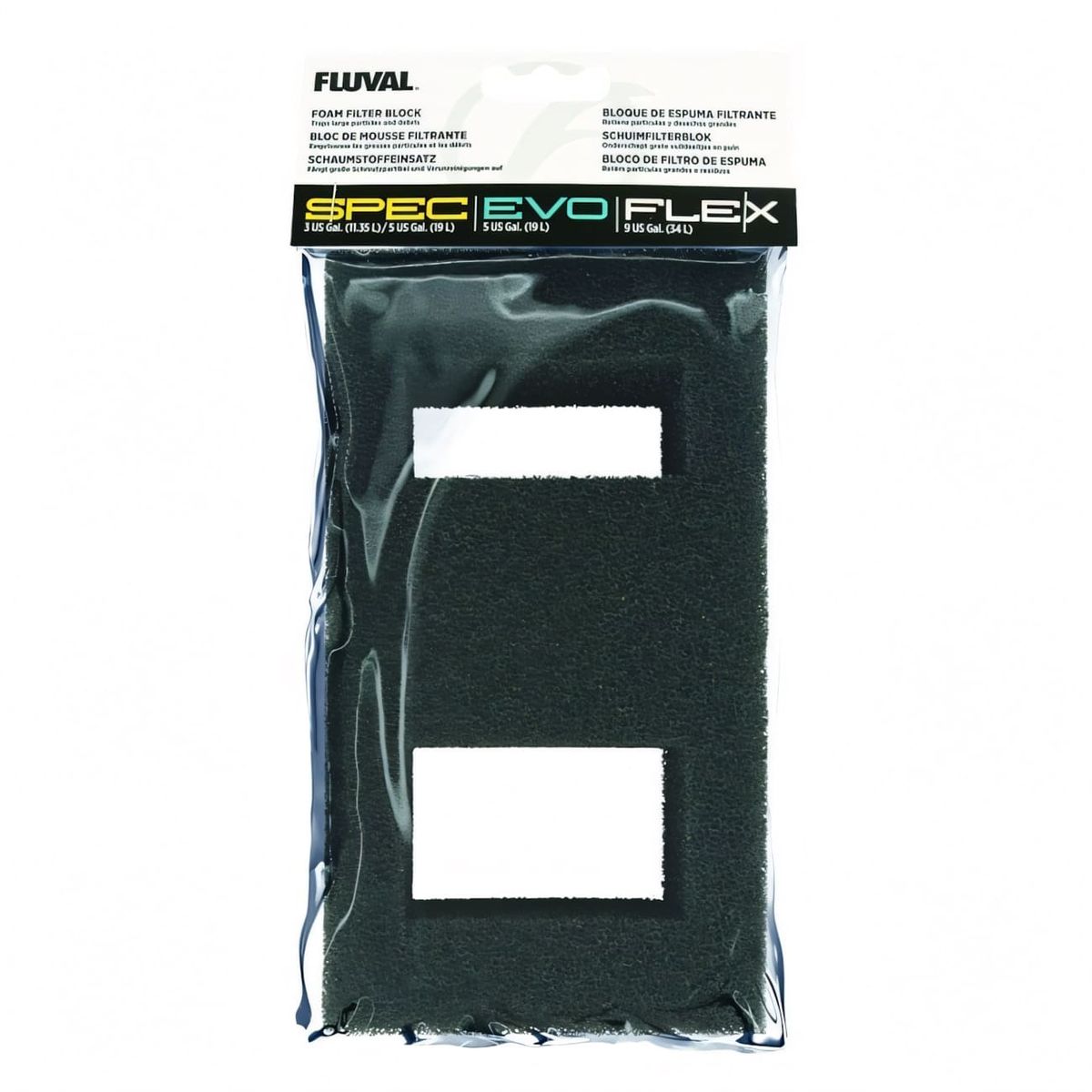 GENERICO - Esponja reemplazo para filtro de acuario Fluval Flex 34 lt