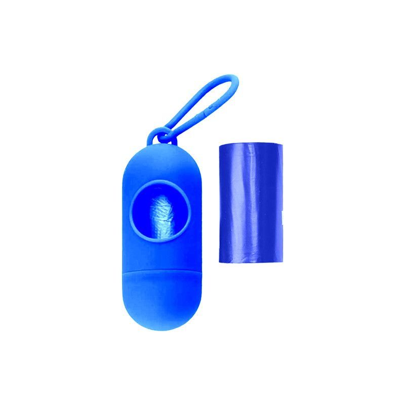 GENERICO - Bolsas de basura para mascotas Kiss Pet Azul
