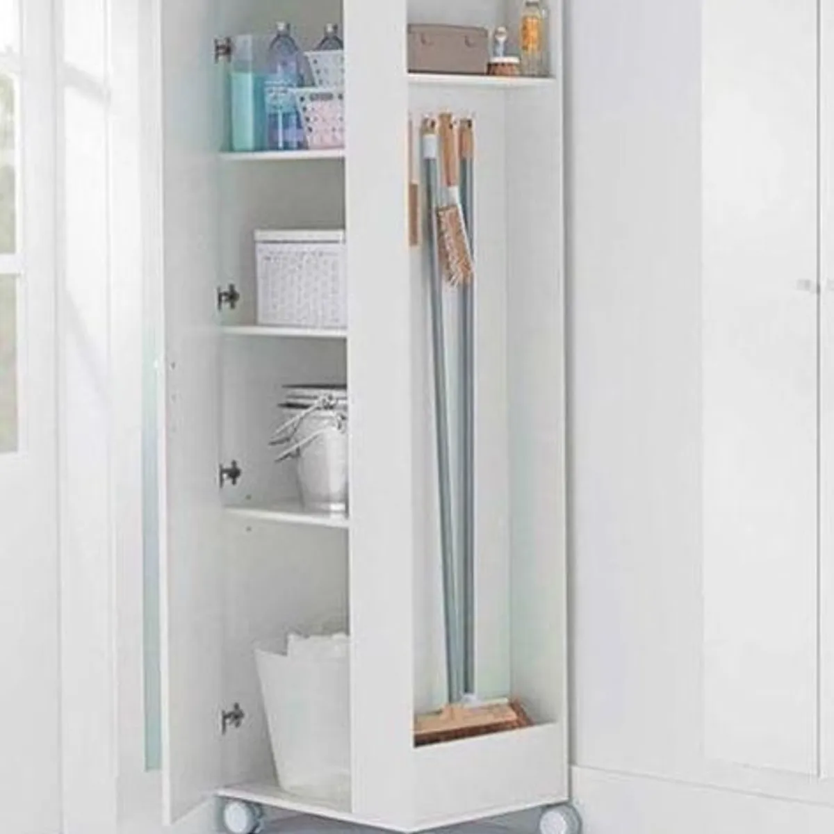 GENERICO - MUEBLE DE LAVANDERIA SYDNEY - LA CASA DEL MUEBLERO - BLANCO