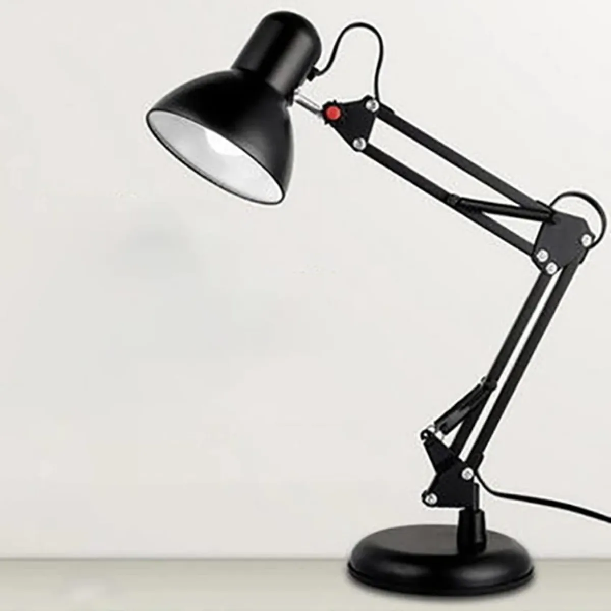 SEISA - Lampara Led Para Escritorio Plegable Doble base Incluye 1 foco