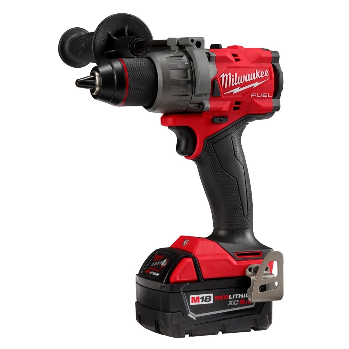 Taladro atornillador percutor inalámbrico 13mm 2bat1carg 2904-259, marca Milwaukee - Foto Principal