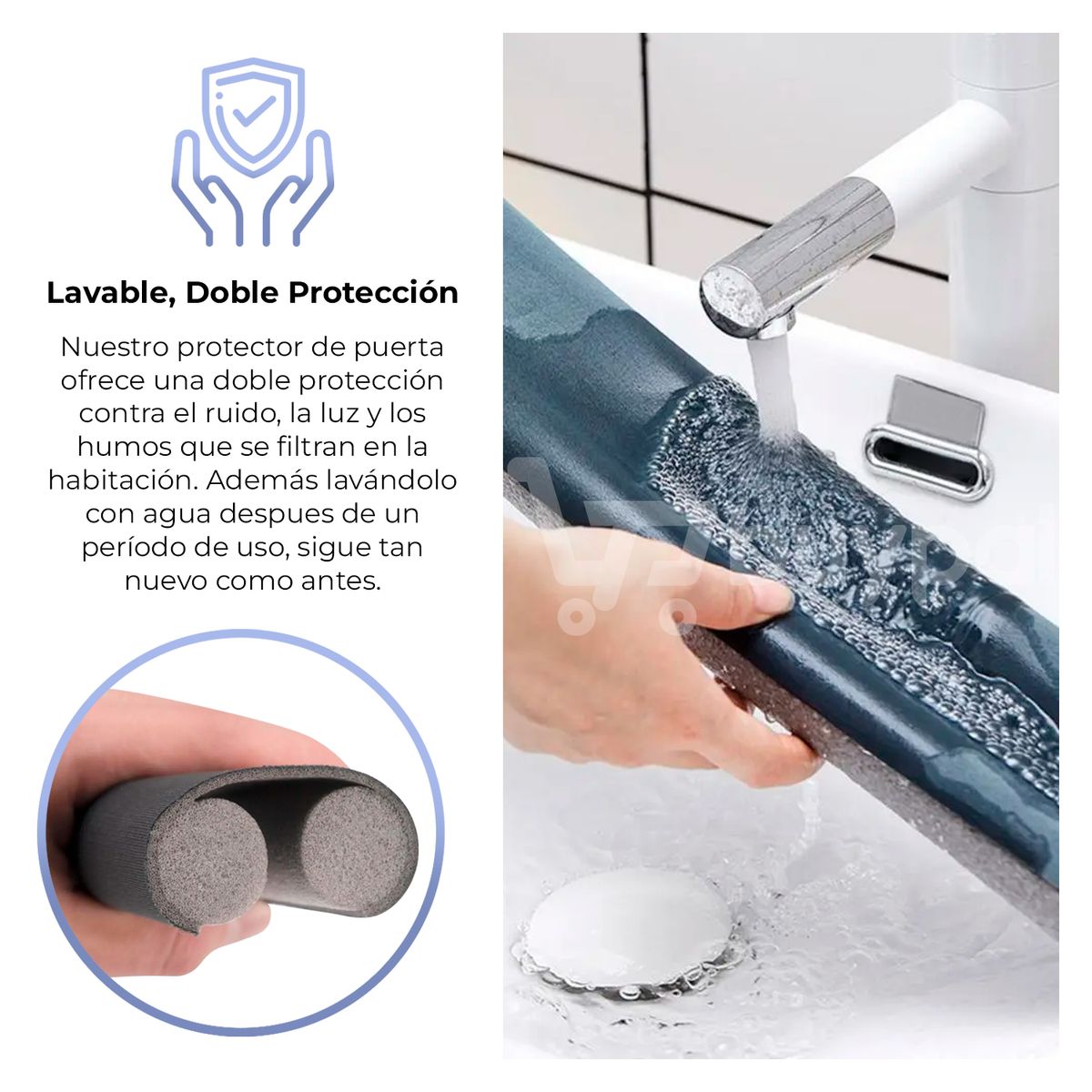 BUYPAL - Burletes para Puertas de Gomaespuma y EVA Aisla Calor y Frio