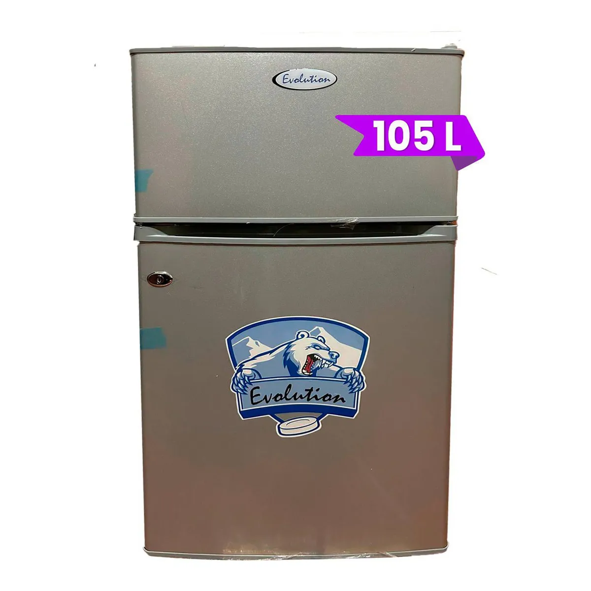 EVOLUTION - Frigobar Evolution de 2 puertas de 105 Lts BCD-105