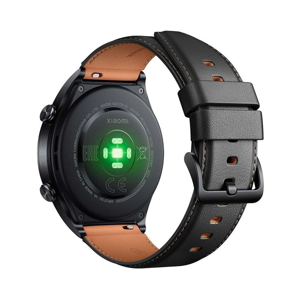 XIAOMI - Xiaomi Watch S1 AMOLED 1.43 " Smartwatch Black