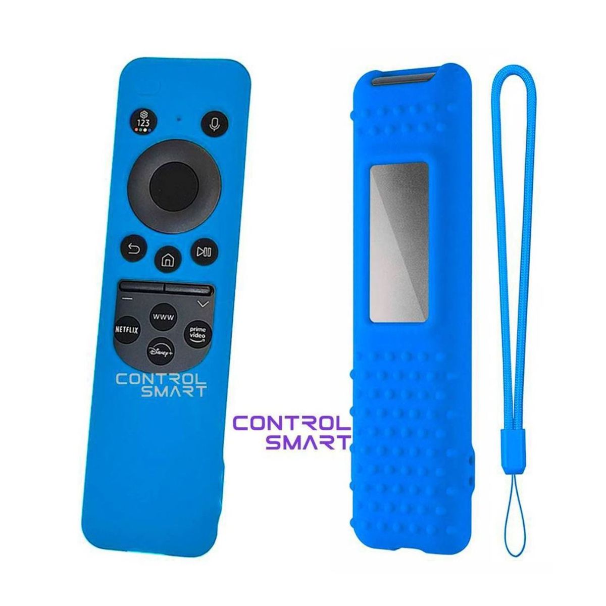 GENERICO - FUNDA PARA CONTROL SAMSUNG SOLAR SMART TV MODELO 2023 TURQUESA