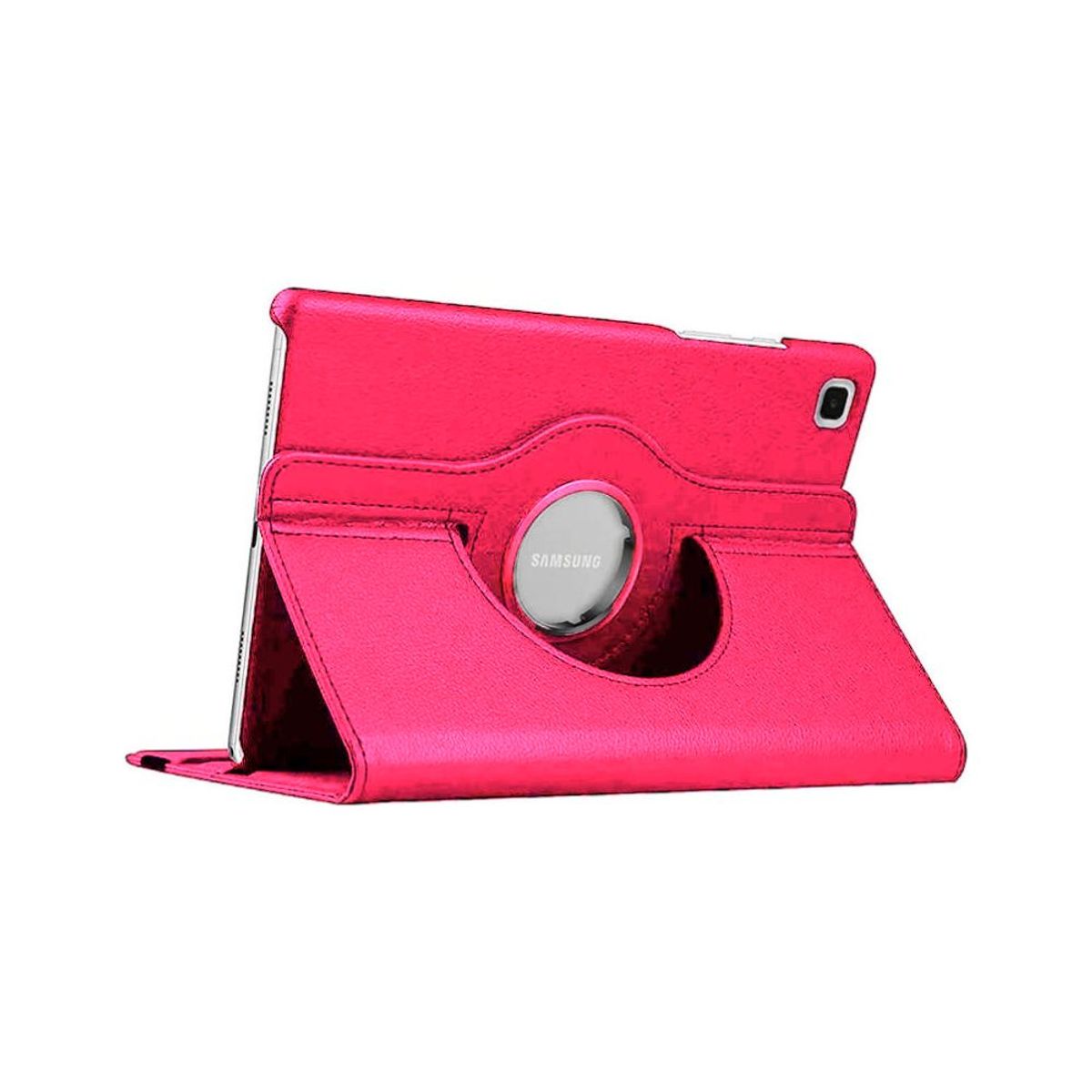 FUNDAANTIGOLPES - Funda Giratoria Fucsia para tablet Samsung Galaxy Tab S6 Lite