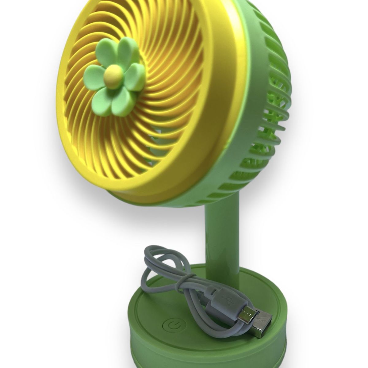 GENERICO - MINI VENTILADOR DE MESA CON USB - VERDE