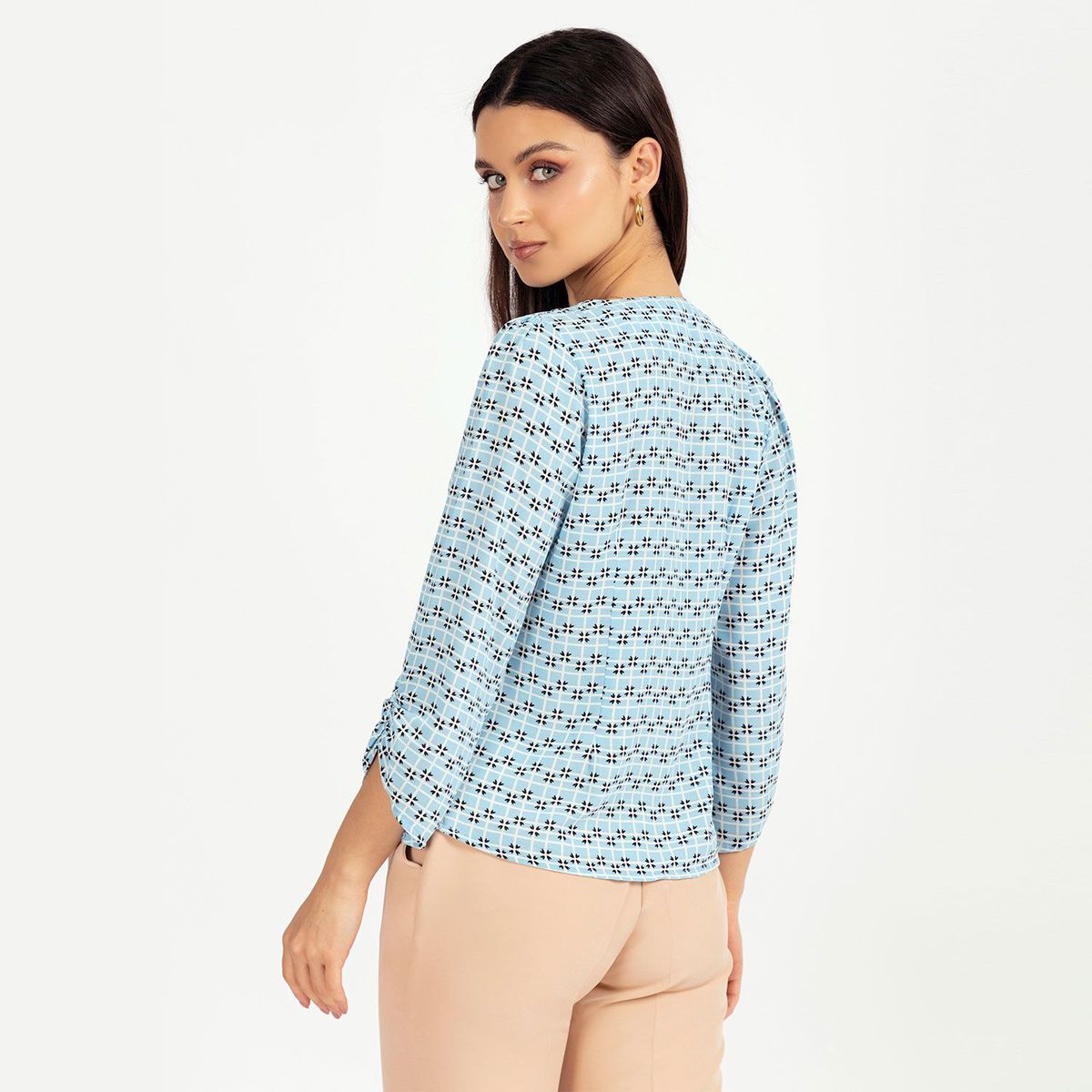 TEILOR - Blusa Asimetrica Mujer