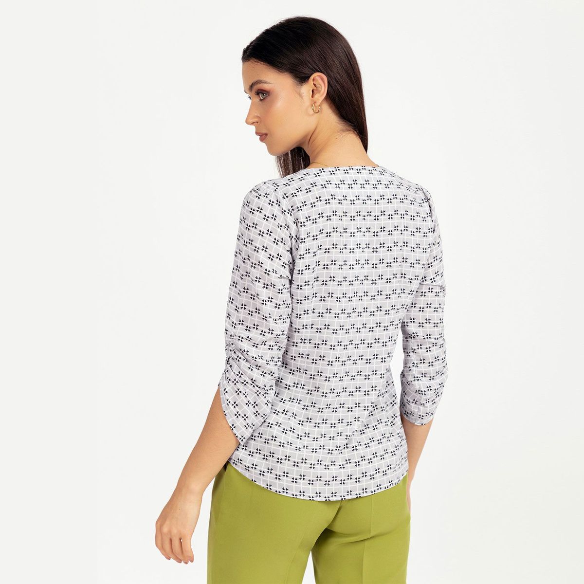 TEILOR - Blusa Asimetrica Mujer