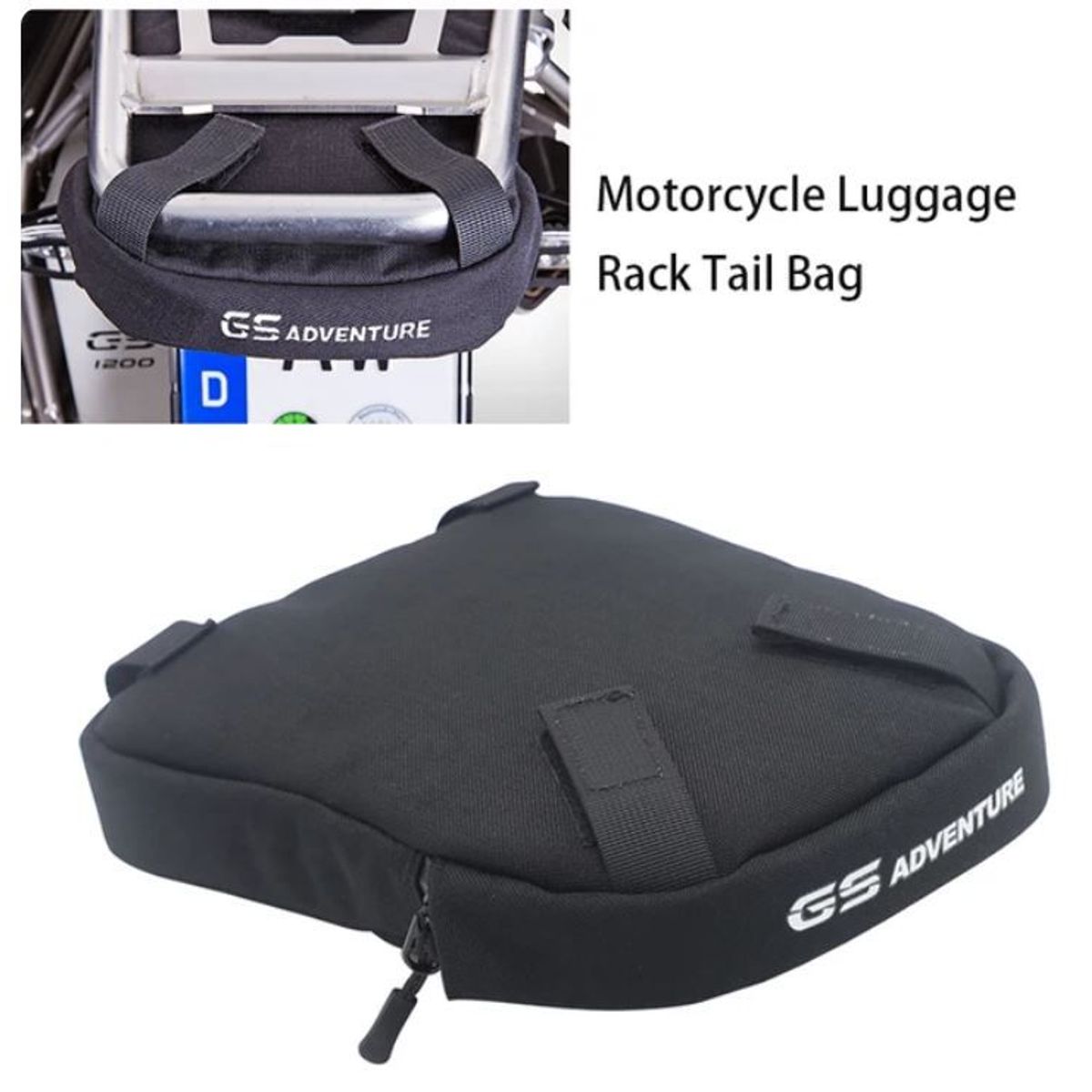 GENERICO - Bolso Para Moto Colin porta herramientas del rack