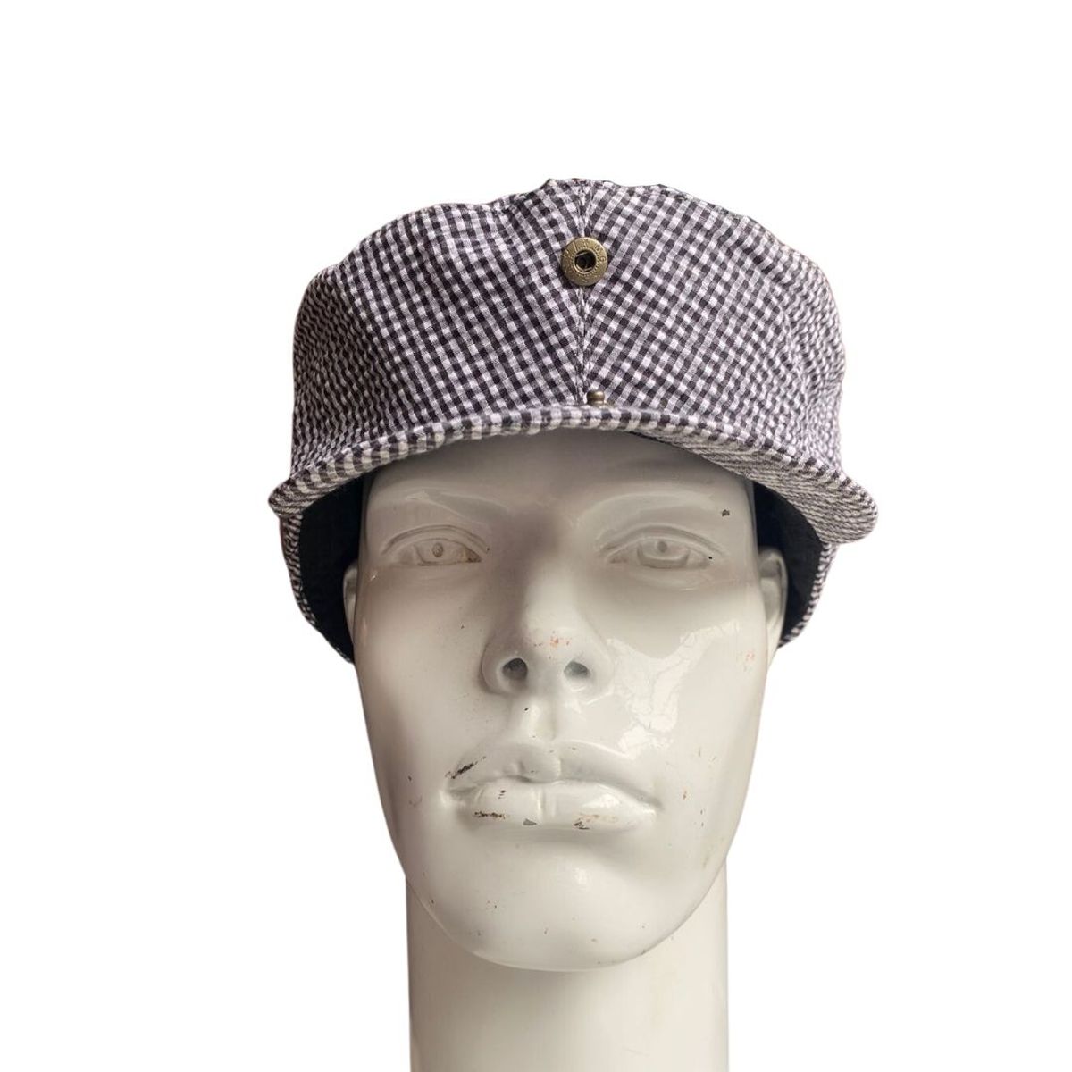 KAST PE - Boina de Hombre Nation Modelo Jacob - Gris Cuadros