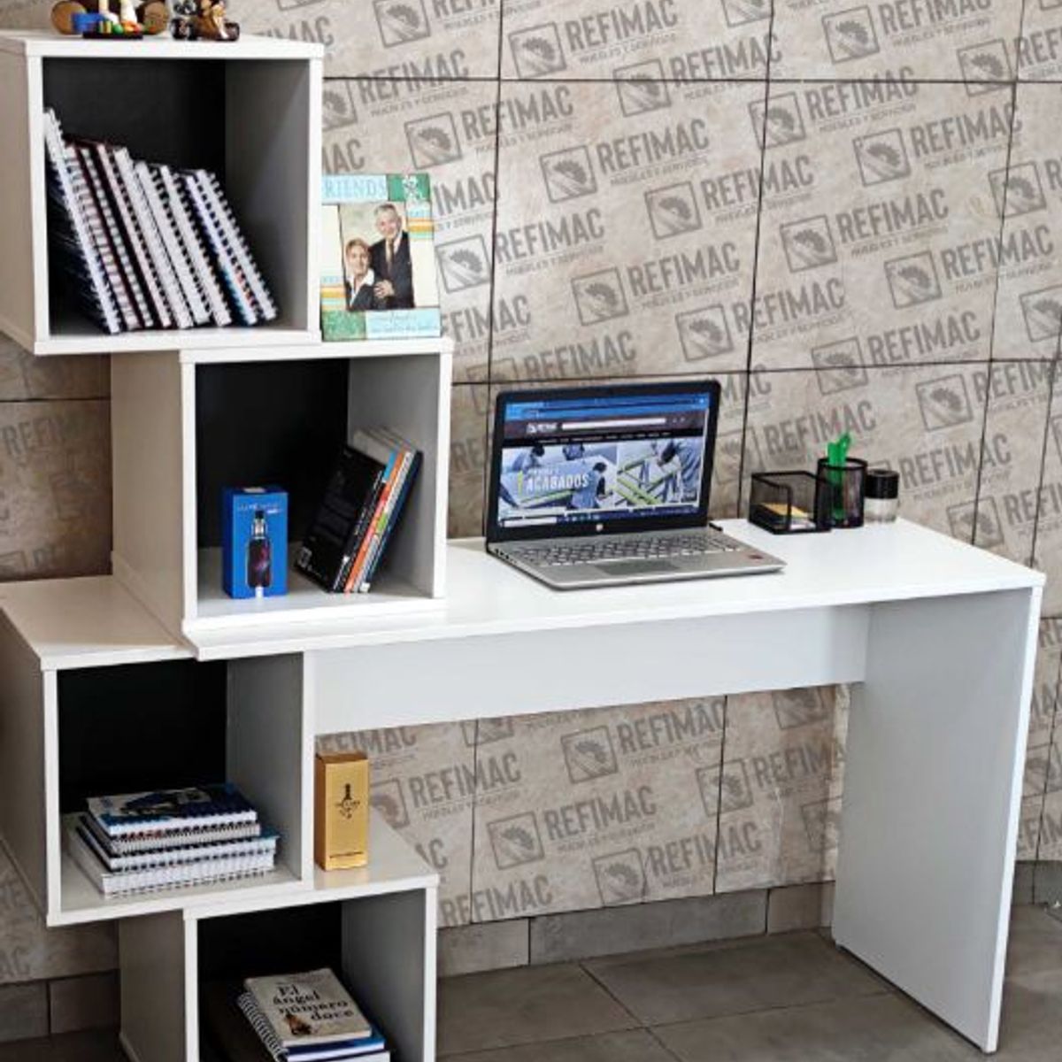 NACION MUEBLES - Escritorio con cubos Moderno ALICE