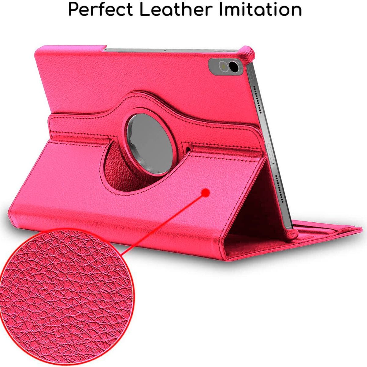 FUNDAANTIGOLPES - Funda Giratoria 360° para Lenovo Tab P11 Pro 2da Gen - Fucsia