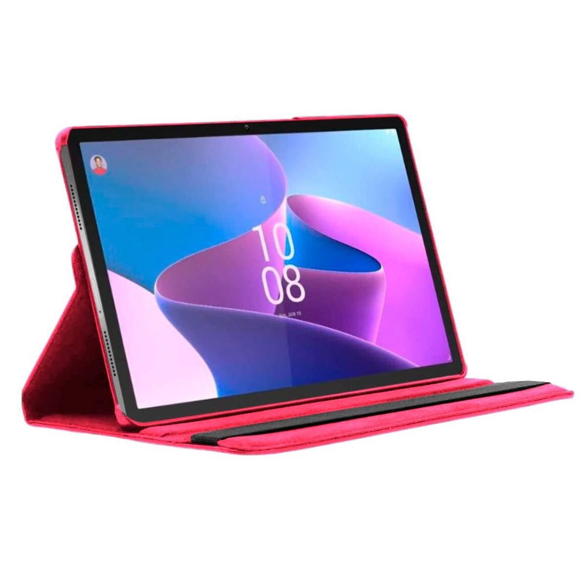 FUNDAANTIGOLPES - Funda Giratoria 360° para Lenovo Tab P11 2022 - Fucsia