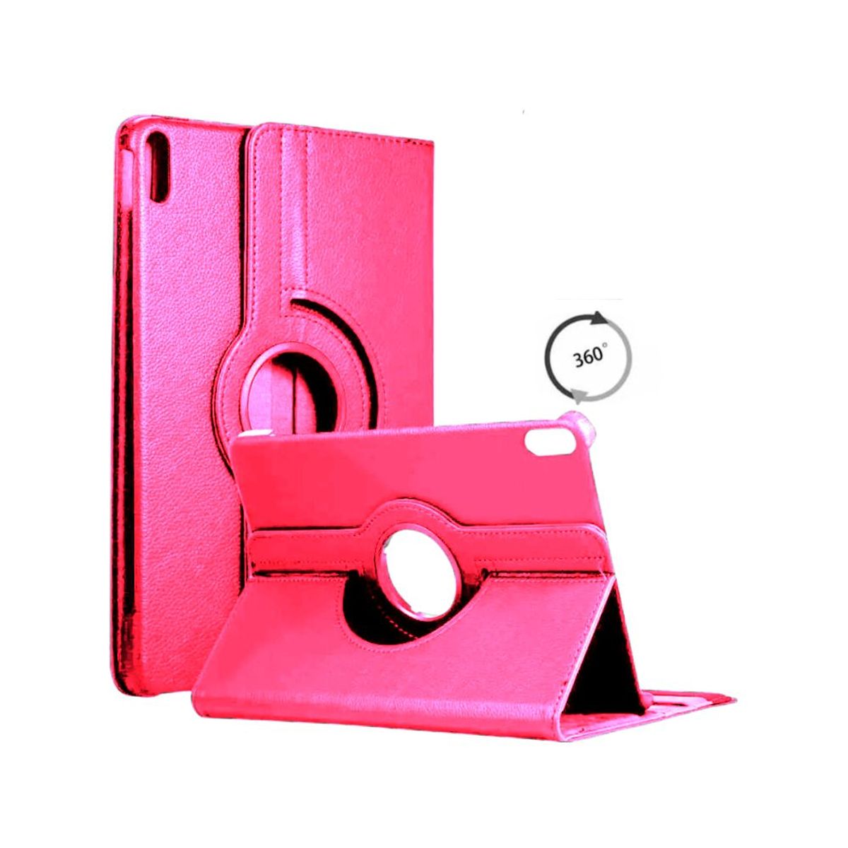 FUNDAANTIGOLPES - Funda Giratoria 360° para Huawei MatePad 10.4 - 2022 - Fucsia
