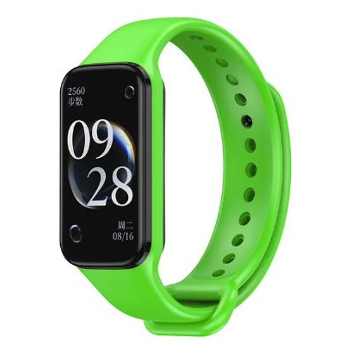 GENERICO - Correa Compatible Para Xiaomi Band 8 Active - Verde Limon