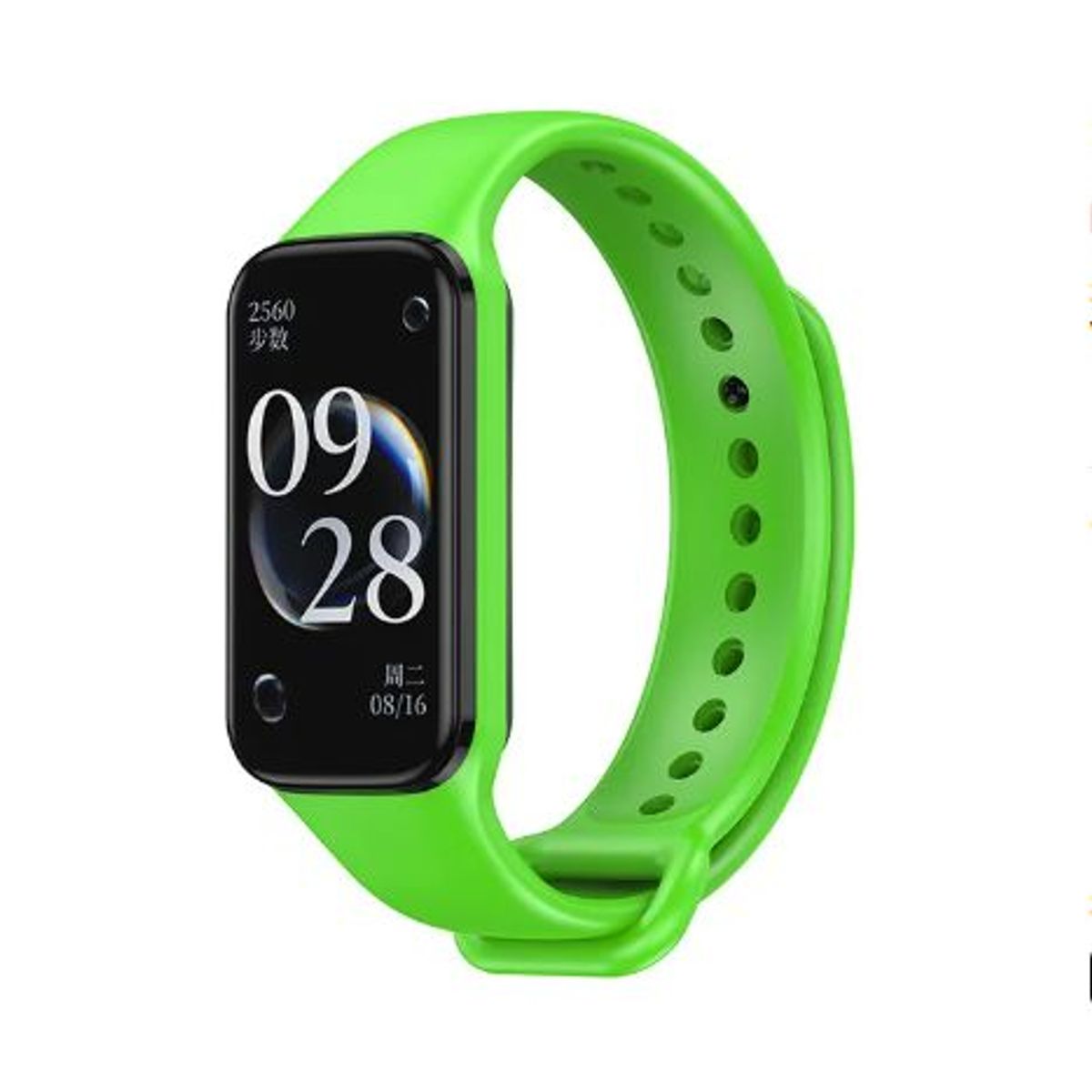 GENERICO - Correa Compatible Para Xiaomi Band 8 Active - Verde Limon