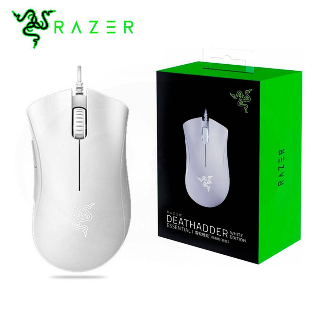RAZER - Mouse Razer Deathadder Essential 6400 Dpi White