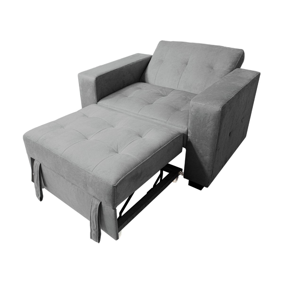 BARAKA HOME - Sofa Cama Madison 1 Plz - Gris Claro