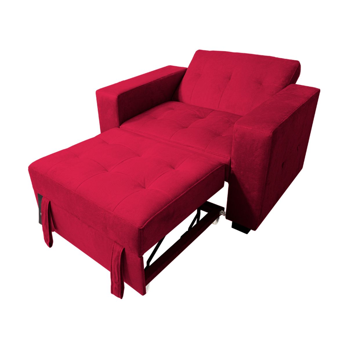 BARAKA HOME - Sofa Cama Madison 1 Plz - Rojo