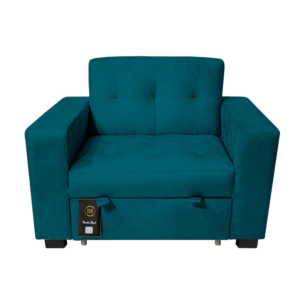 BARAKA HOME - Sofa Cama Madison 1 Plz - Cobalto