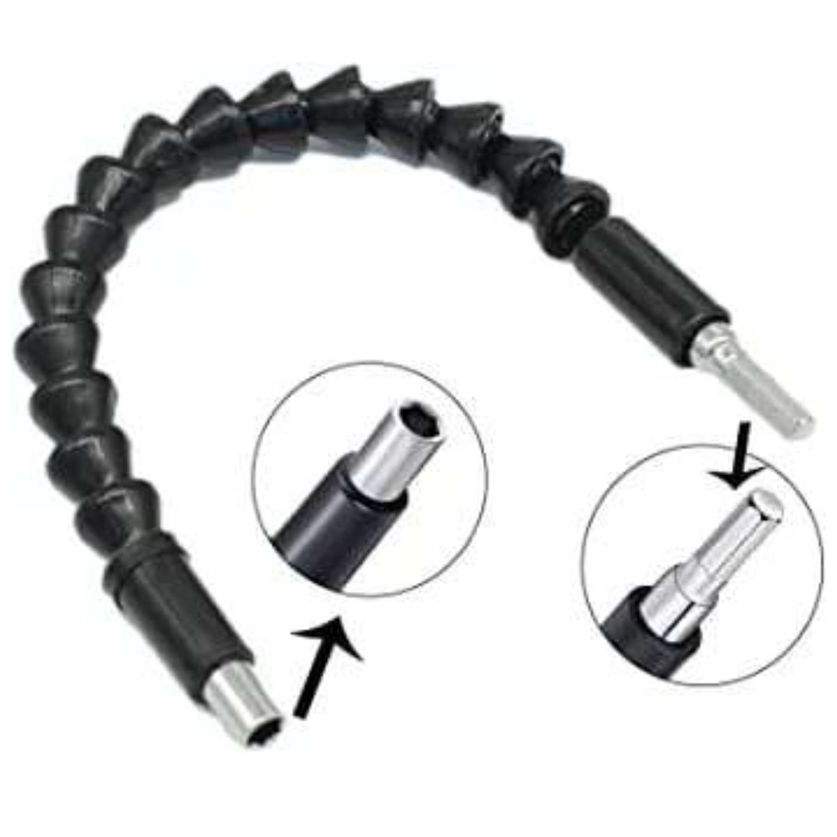 TRUPER - Extensión magnética flexible articulado para atornillar Pretul