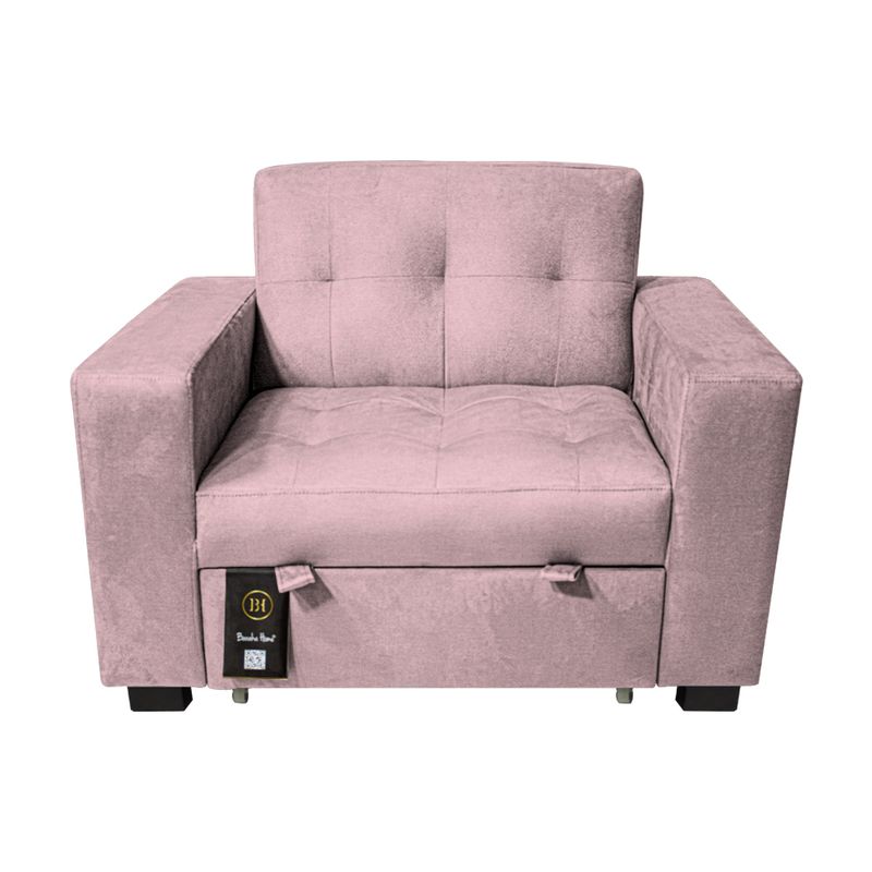 BARAKA HOME - Sofa Cama Madison 1 Plz - Rosado