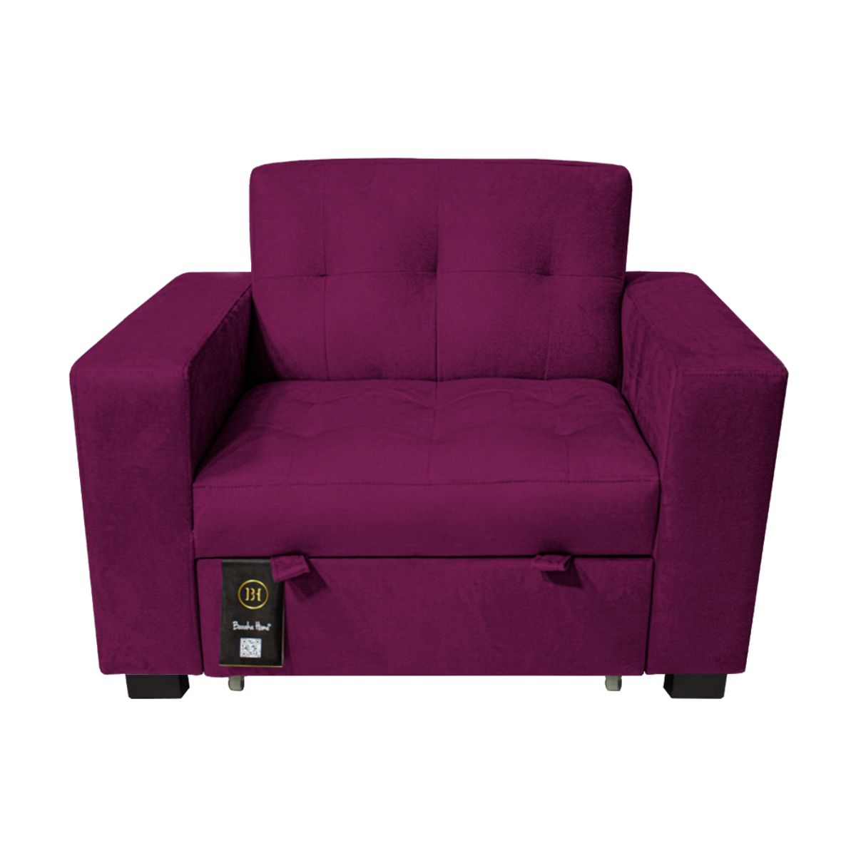 BARAKA HOME - Sofa Cama Madison 1 Plz - Purpura