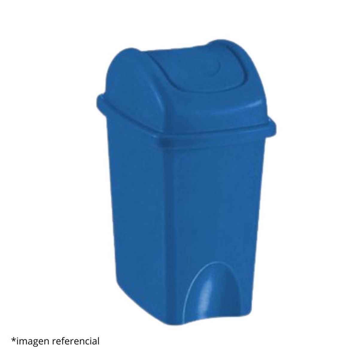 DISA SOLUCIONES ECOEFICIENTES - PAPELERA VAIVEN AZUL10 LITROS