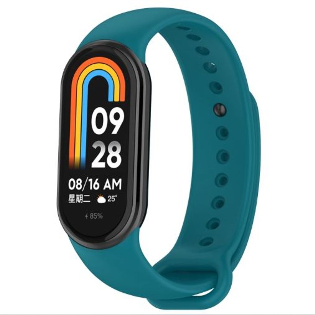 GENERICO - Correa Compatible con Xiaomi Smart Band 8 - Azul Acero