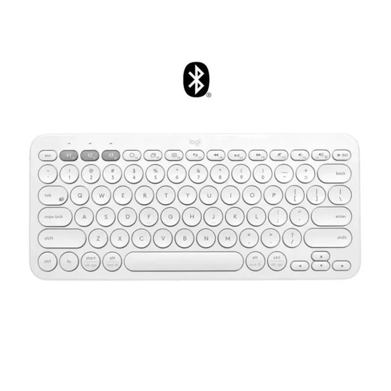 LOGITECH - Teclado Logitech K380 Muti-Device Bluetooth Español White