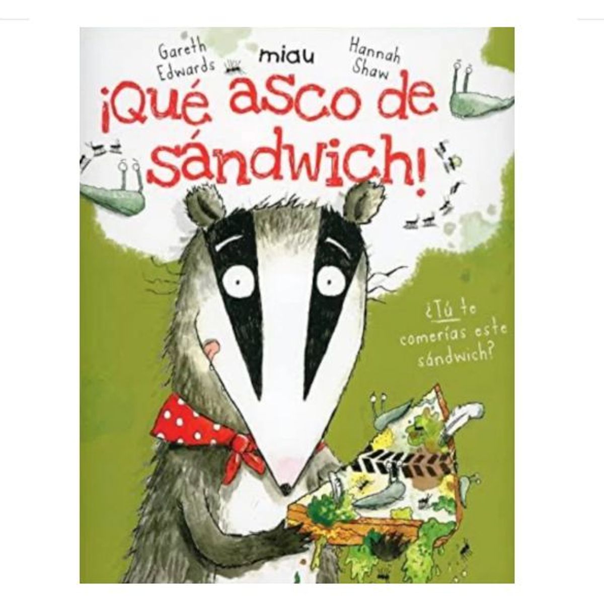 GENERICO - Libro Infantil ¡Que asco de Sándwich