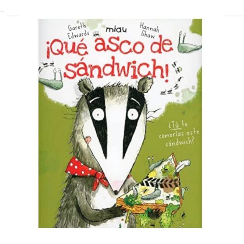 GENERICO - Libro Infantil ¡Que asco de Sándwich