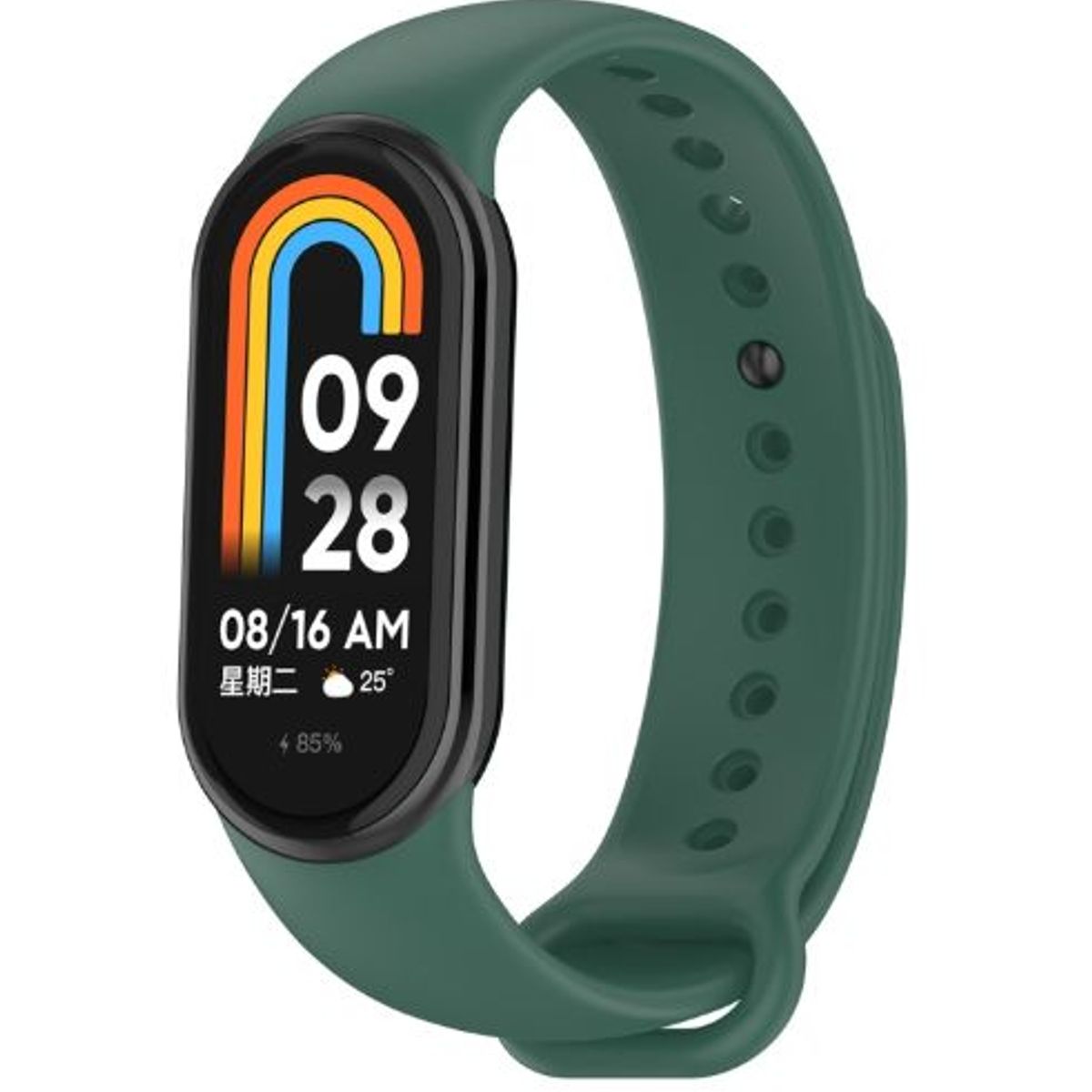 GENERICO - Correa Compatible con Xiaomi Smart Band 8 - Verde Militar