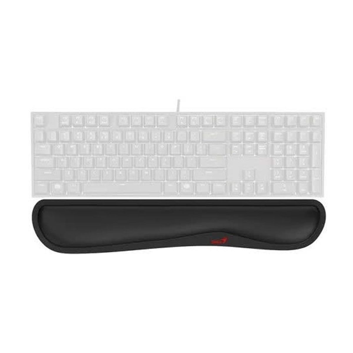 GENIUS - Reposamuñecas Genius G-WP 100 p/Teclado Black