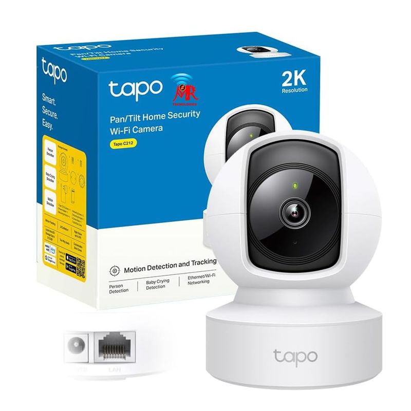 TP LINK - Tapo C212 Camara Vigilancia Wi-fiethernet Interior 2k3mp
