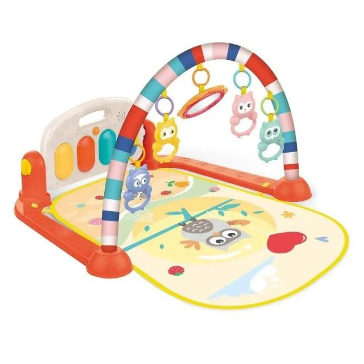 GENERICO - GIMNASIO MULTIFUNCIONAL DIDACTICO MUSICAL PARA BEBE 3 EN 1