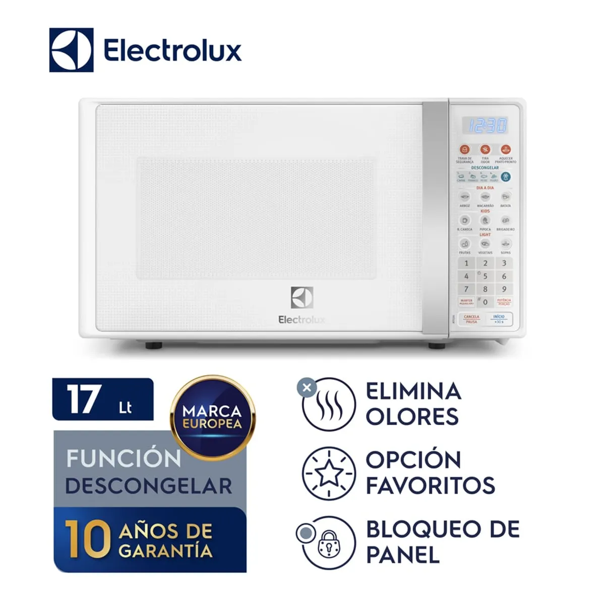 ELECTROLUX - ComboMicroondasEMDO17S2GSRUW+OllaRCB50+LicuadoraEBS20Electrolux