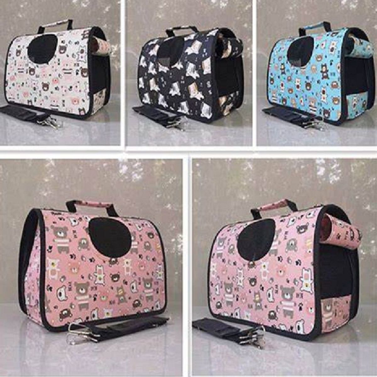 GENERICO - Bolso Transportadora de Mascotas Perros y Gatos